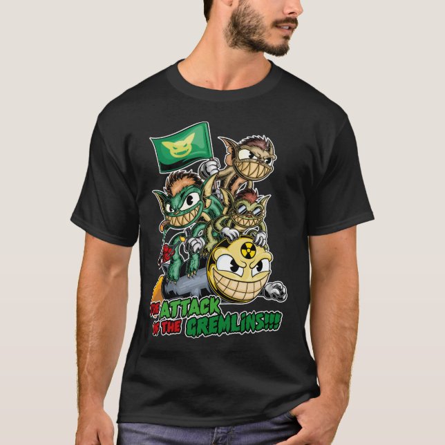 Camiseta El Ataque de los Gremlins (Anverso)