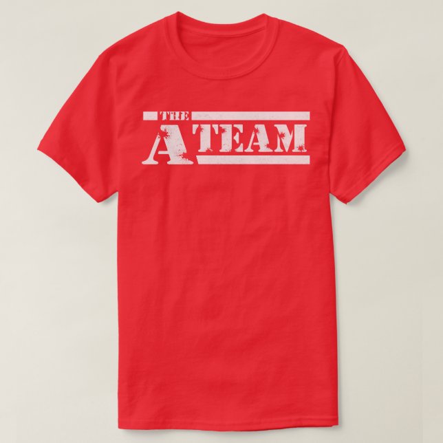 Camiseta El ATeam Vintage (Diseño del anverso)