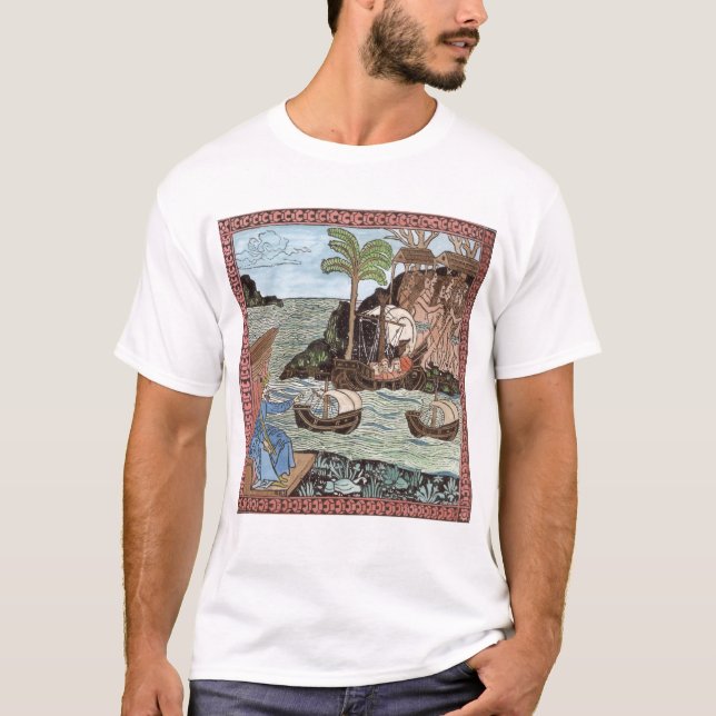 Camiseta El aterrizaje de Columbus (Anverso)