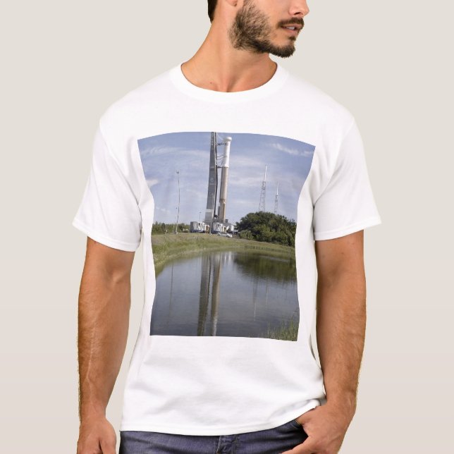 Camiseta El Atlas V/Centaur llega a la plataforma de lanzam (Anverso)
