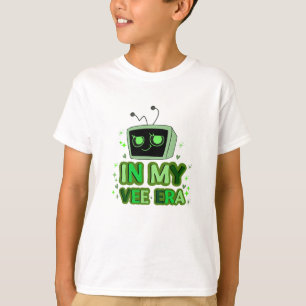 Camiseta El atuendo de Vee de Dandy en mi era de Vee Robot 