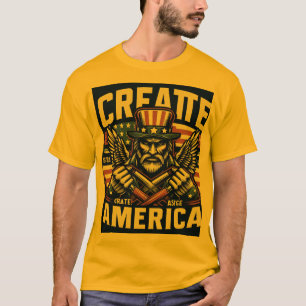 Camiseta El aumento de los ojos ecológicos y las impresione