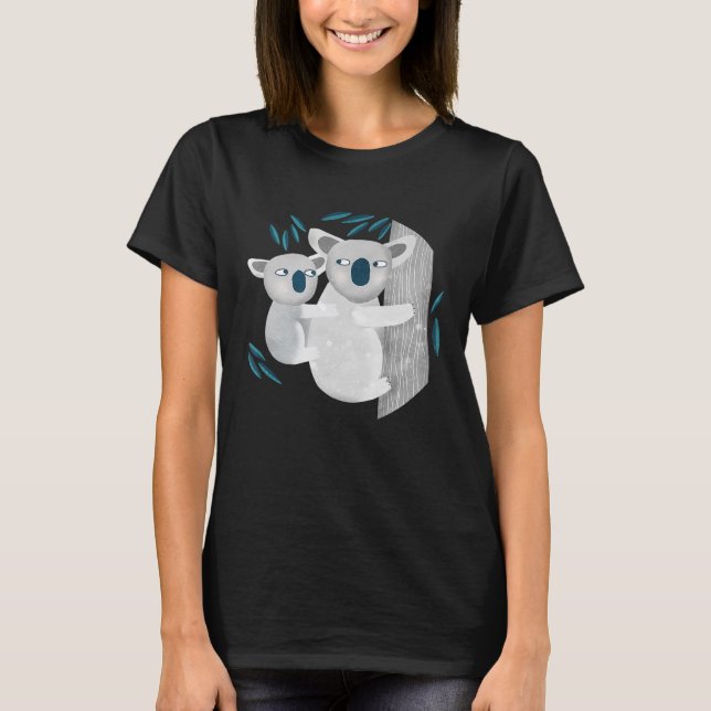 Camiseta El australiano Koala tiene arte de vida salvaje (Anverso)