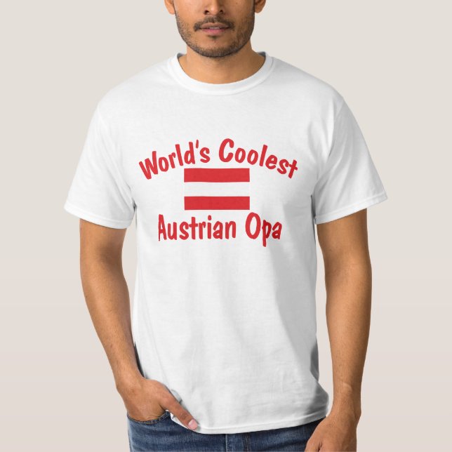 Camiseta El austriaco más fresco Opa (Anverso)