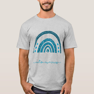 Camiseta El Autismo Arcoiris En Abril Se Vio El Autismo Azu