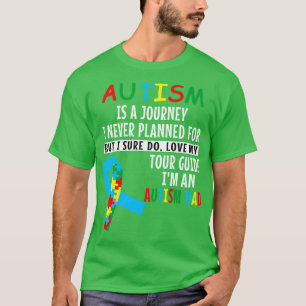 Camiseta El Autismo De Los Hombres El Autismo De Papá Es Un