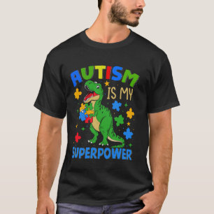 Camiseta El autismo de los niños es mi superpoder divertida