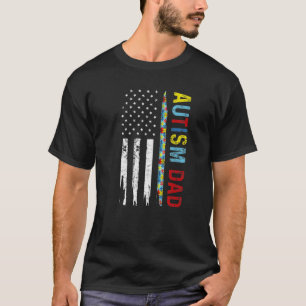 Camiseta El autismo de papá angustió el Día del Padre de la