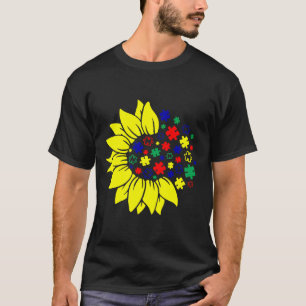 Camiseta El autismo del girasol rompe la conciencia de Guay
