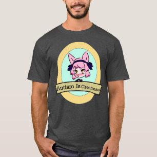 Camiseta El autismo es grandioso Chica de Fox Rosa