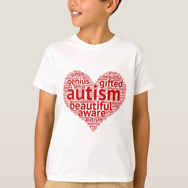 Camiseta El autismo es hermoso (Anverso)
