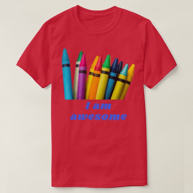 Camiseta El autismo es impresionante el clásico TShirt (Diseño del anverso)