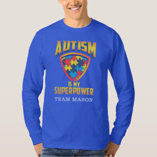 Camiseta El autismo es la coincidencia de mi familia Person