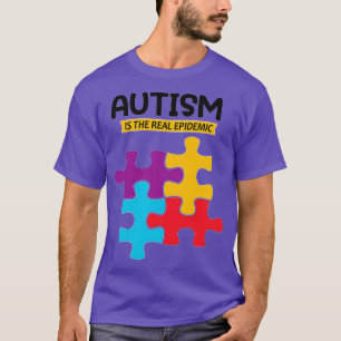 CAMISETA EL AUTISMO ES LA VERDADERA EPIDEMIA