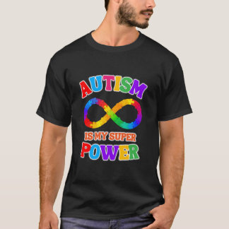 Camiseta El autismo es mi regalo de superpotencia Neurodive