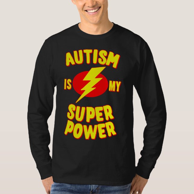Camiseta El autismo es mi superpoder (Anverso)