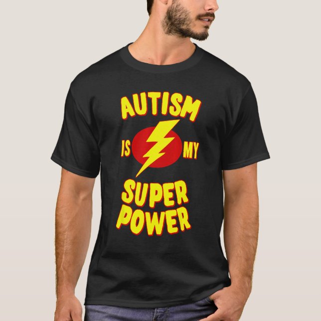 Camiseta El autismo es mi superpoder (Anverso)