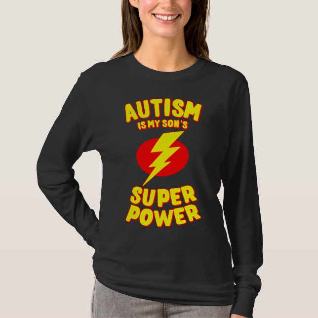 Camiseta El autismo es mi superpoder (Anverso)