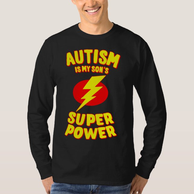 Camiseta El autismo es mi superpoder (Anverso)