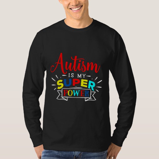 Camiseta El autismo es mi superpoder (Anverso)