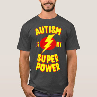 Camiseta El autismo es mi superpoder 5