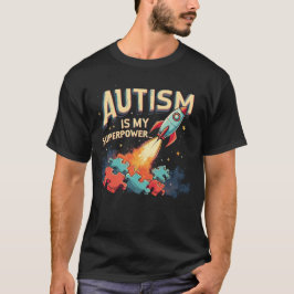 Camiseta El autismo es mi superpotencia