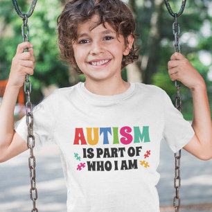 Camiseta El autismo es parte de lo que soy