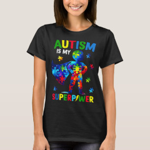 Camiseta El autismo es un superpoder conciencia del autismo