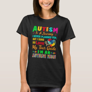 Camiseta El autismo es un viaje en el que soy un autismo qu