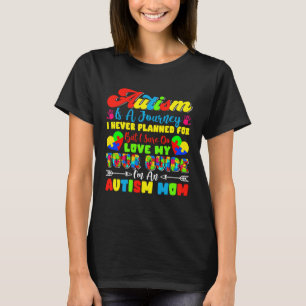 Camiseta El autismo es un viaje que nunca planeé Ama mi guí