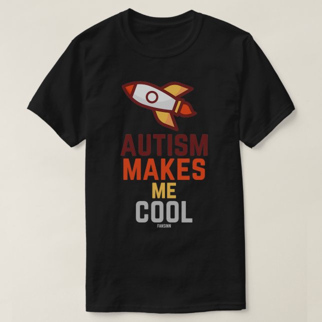 Camiseta El autismo me hace Guay (Diseño del anverso)