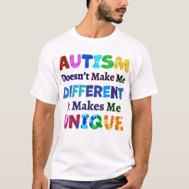 CAMISETA EL AUTISMO ME HACE ÚNICO