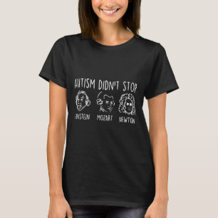 Camiseta El autismo no detuvo la conciencia sobre el autism
