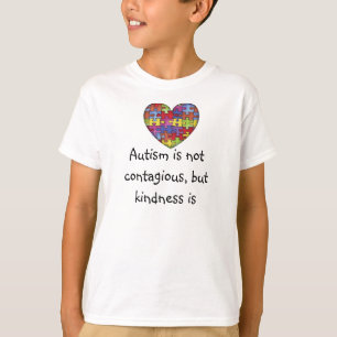 Camiseta El autismo no es contagioso