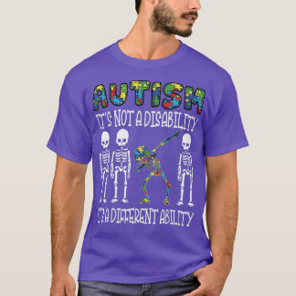 Camiseta El Autismo No Es Un Autismo De Discapacidad Concie