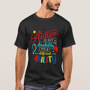 Camiseta El autismo no es una discapacidad