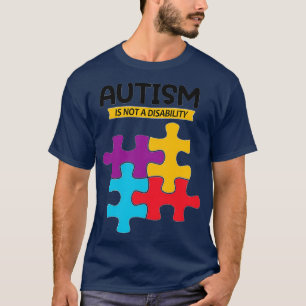 CAMISETA EL AUTISMO NO ES UNA DISCAPACIDAD