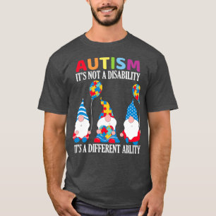 Camiseta El Autismo No Es Una Discapacidad, Es Una Habilida