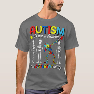 Camiseta El autismo no es una discapacidad, es una habilida