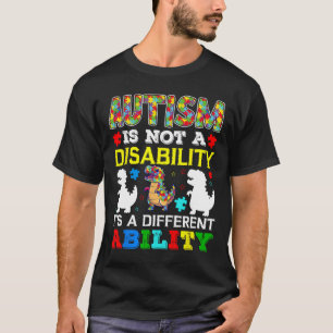 Camiseta El autismo no es una discapacidad, es una habilida