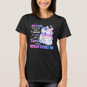 Camiseta El Autismo No Viene Con Un Manual Viene