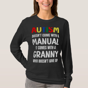 Camiseta El autismo no viene con un manual viene con un