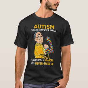 Camiseta El autismo no viene con un manual viene con un