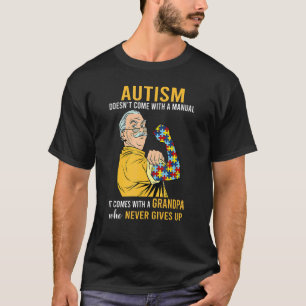 Camiseta El Autismo No Viene Con Un Manual Viene Con Un