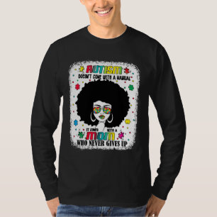 Camiseta El Autismo Que Mamá Viene Con Un Awarene Manual De