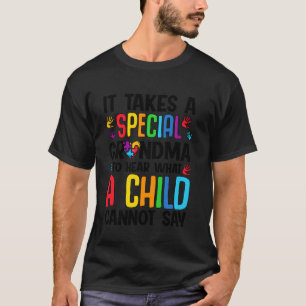 Camiseta El autismo requiere a una abuela especial para esc