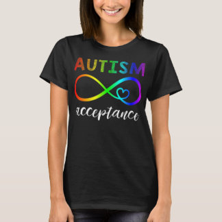 Camiseta El autismo rojo esconde la aceptación del autismo