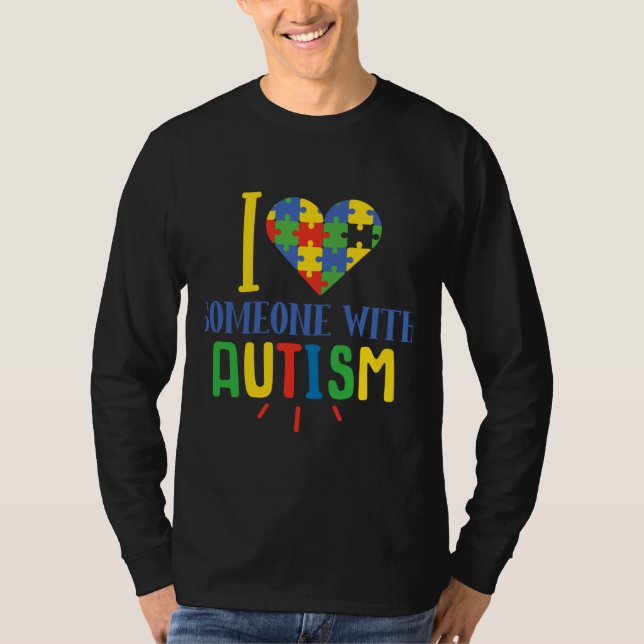 Camiseta El autismo rompe la idea del autismo de la cinta d (Anverso)