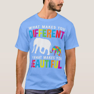 Camiseta El Autismo Ve El Mundo De Manera Diferente 1