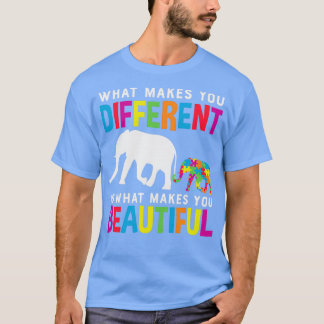 Camiseta El Autismo Ve El Mundo De Manera Diferente 1